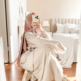 Ensemble Kimono jupe à nouer « ASIAN SET » - OUMMI MUSLIM