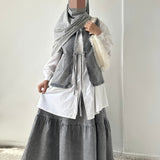 Oversize-Bluse 100% Baumwolle "CLAUDINE BREEZE BLOUSE" - OUMMI BASICS