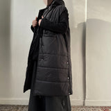 Doudoune longue sans manches « ELEVATE COAT » - OUMMI BASICS