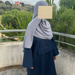 Abaya avec poche avant