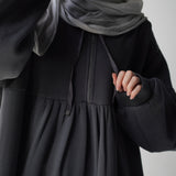 Abaya Sweat molletonnée à capuche - OUMMI MUSLIM