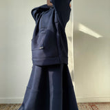 Sweat oversize à capuche "PEACEFULL HOODIE" - OUMMI BASICS