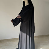 Abaya longue évasée « BASICALLY » - OUMMI MUSLIM