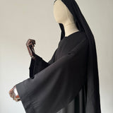 Abaya longue évasée « BASICALLY » - OUMMI MUSLIM