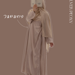 Abaya kimono à nouer