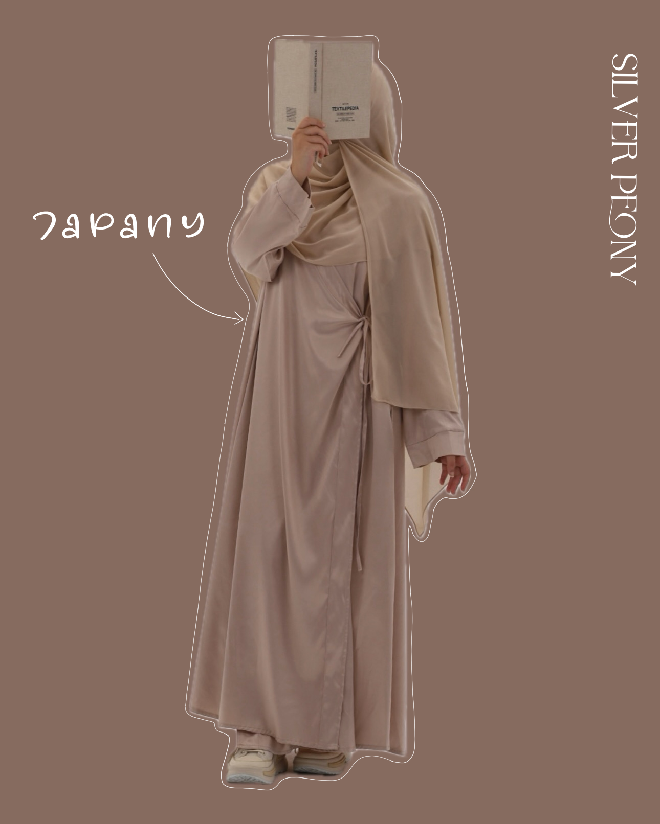 Abaya kimono à nouer