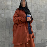 Oversized hooded jacket "EXPLORATOR JACKET" - OUMMI BASICS