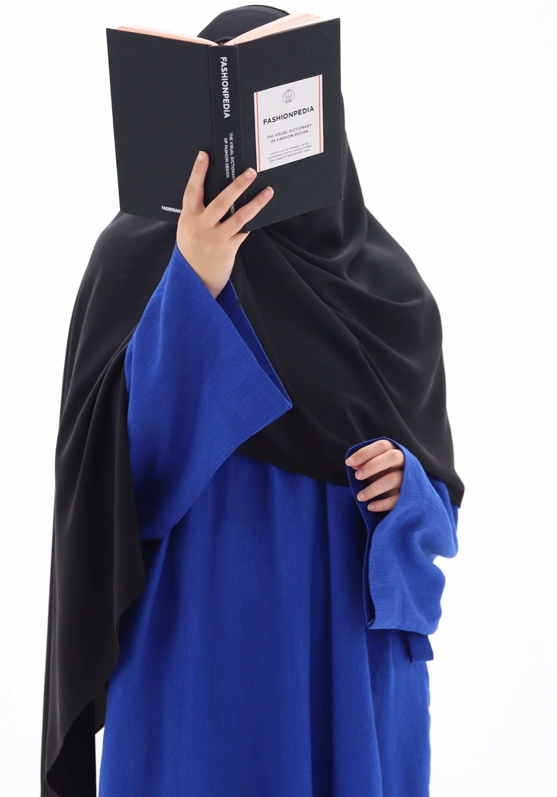 Abaya kimono à nouer en lin naturel