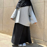 T-shirt oversize à manches longues « BASE LAYER » - OUMMI BASICS