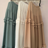 Langer Rüschenrock „ESMERALDA“ – OUMMI BASICS