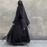 Maxi-shirt with slits "CATERINA" - OUMMI BASICS