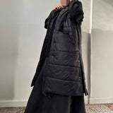 Doudoune longue sans manches « ELEVATE COAT » - OUMMI BASICS