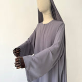 Abaya longue évasée « BASICALLY » - OUMMI MUSLIM