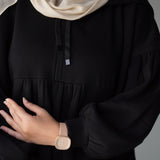 Abaya Sweat molletonnée à capuche - OUMMI MUSLIM