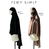 Khimar à fentes « FENTY SIMPLY » - DAILY DRESS