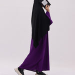 Abaya kimono à nouer en lin naturel