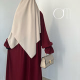 Abaya femme coupe évasée Joséphine - OUMMI MUSLIM
