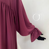 Abaya femme coupe évasée Joséphine - OUMMI MUSLIM