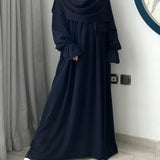 Abaya femme coupe évasée Joséphine - OUMMI MUSLIM