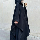 Manteau cape polaire « EVEREST CAPE-COAT » - OUMMI BASICS