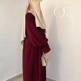 Abaya femme coupe évasée Joséphine - OUMMI MUSLIM