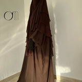 Khimar 3 voiles Yemenite - OUMMI MUSLIM
