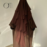 Khimar 3 voiles Yemenite - OUMMI MUSLIM
