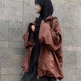 Veste oversize femme "BROCADE JACKET" - OUMMI BASICS