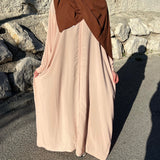 Abaya femme balqis beige