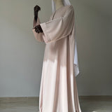 Abaya longue évasée « BASICALLY » - OUMMI MUSLIM