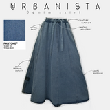 Jupe en jean oversize « URBANISTA DENIM SKIRT » - OUMMI BASICS