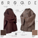 Veste oversize femme "BROCADE JACKET" - OUMMI BASICS