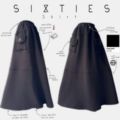 Oversize-Fleecerock „SIXTIES“ – OUMMI BASICS