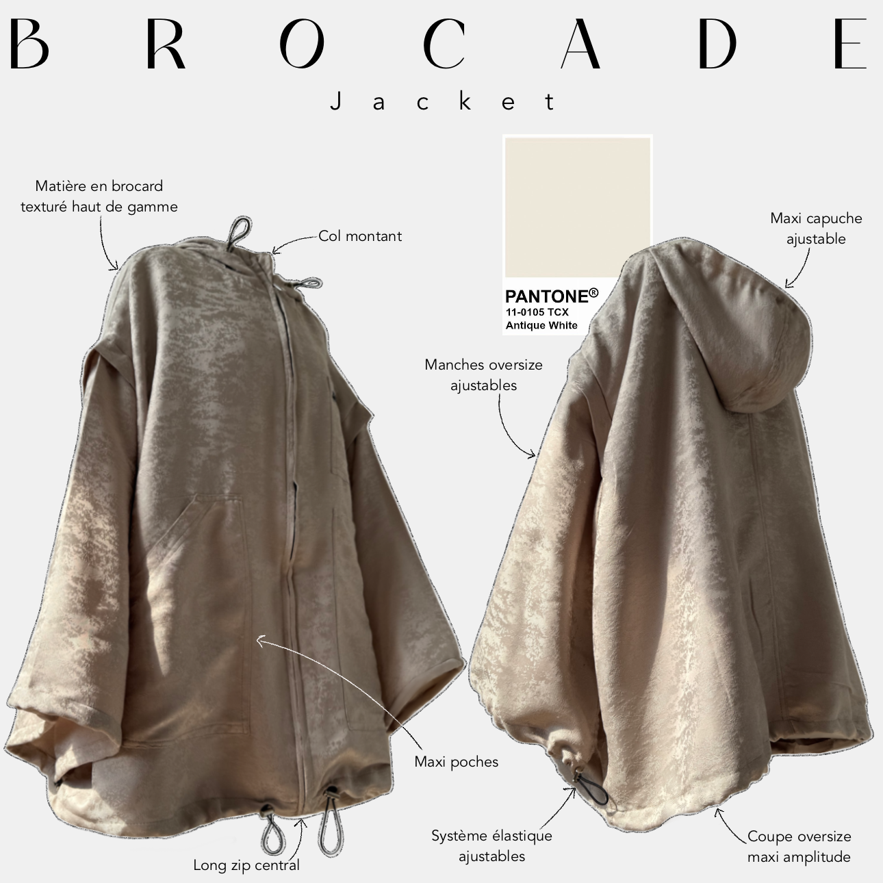 Jacket brocade