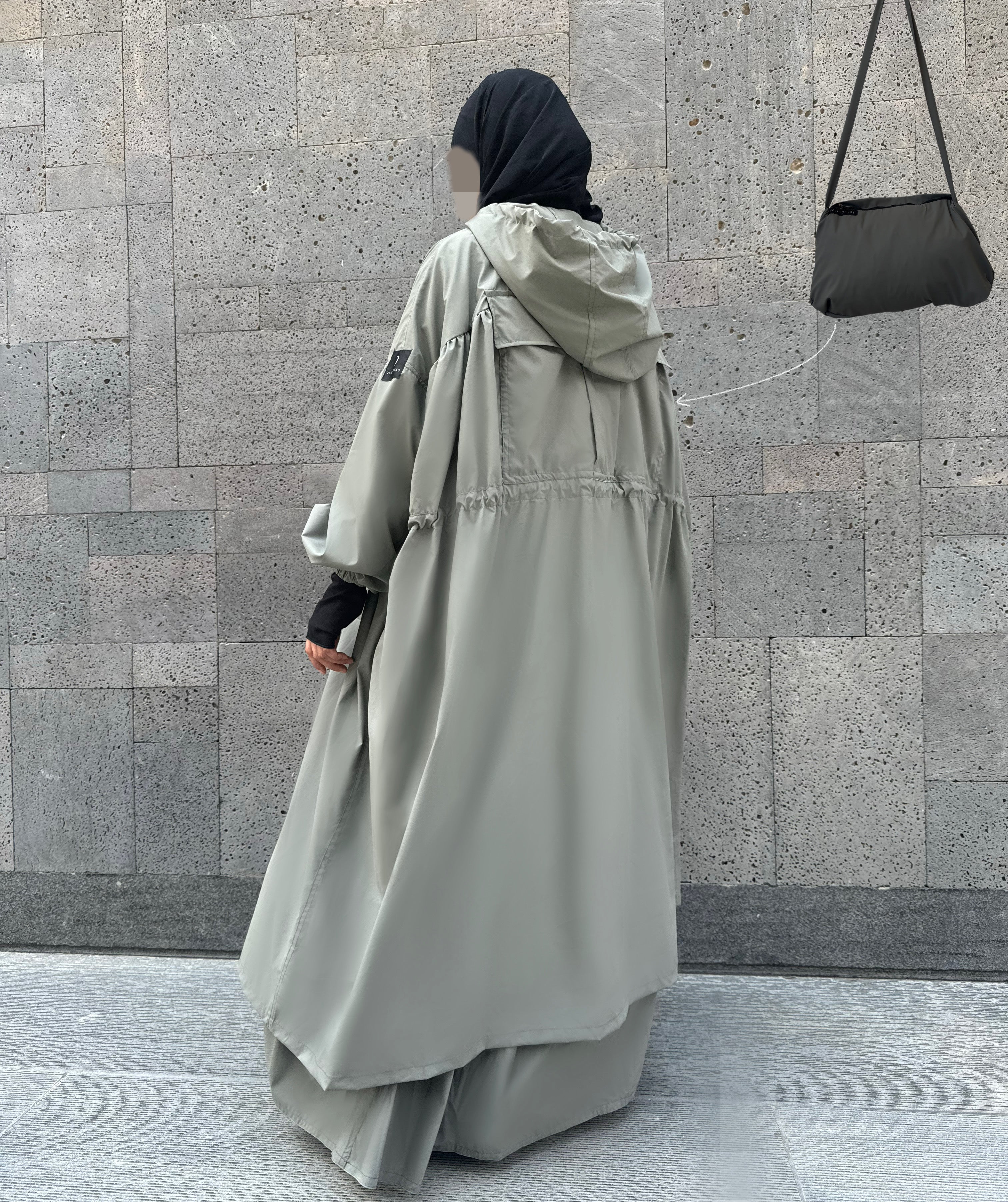 ANORAK COMPACT WATERPROOF gris