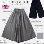 palazzo freedom fit lilac grey