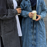 Veste en jean longue oversize « SKYLINE JACKET » - OUMMI BASICS