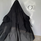 Khimar 3 voiles Yemenite - OUMMI MUSLIM