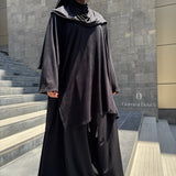 Palazzo léger en viscose rayée « LINE PALAZZO » - OUMMI BASICS