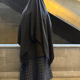Jupe longue d’hiver à carreaux « Highland Plaid Skirt » - OUMMI BASICS