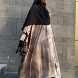 Tunique longue à motif « GOLDEN HOUR TUNIC » - OUMMI BASICS