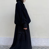 Jupe oversize en polaire "EVEREST SKIRT" - OUMMI BASICS