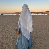 Khimar 3 voiles Yemenite - OUMMI MUSLIM