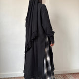Tunique ajustable en tweed à fentes "COCO HERITAGE" - OUMMI BASICS