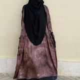 Lange Tunika mit „GOLDEN HOUR TUNIC“-Muster – DAILY DRESS