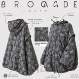 Veste oversize femme "BROCADE JACKET" - OUMMI BASICS