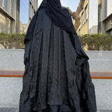 Jupe longue froncée « NOCTURNE GATHER SKIRT » - OUMMI BASICS