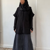 Sur-chemise oversize en coton "RIVIERA OVERSHIRT" - OUMMI BASICS