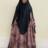 Lange Tunika mit „GOLDEN HOUR TUNIC“-Muster – DAILY DRESS