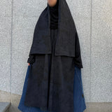 Tunique longue capuche-hijab intégré « SLAVIC HERITAGE TUNIC » - OUMMI BASICS